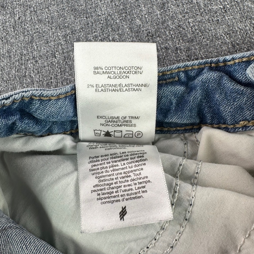 Silver Jeans Co. Jeans Womens 28/29 Boyfriend Light Blue Distressed L27170SJL190 - Picture 11 of 12